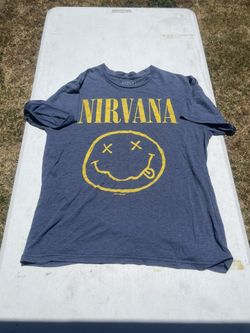 Vintage NIRVANA T-shirt Classic Smiley Face