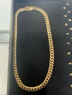 14k Cuban link Chain