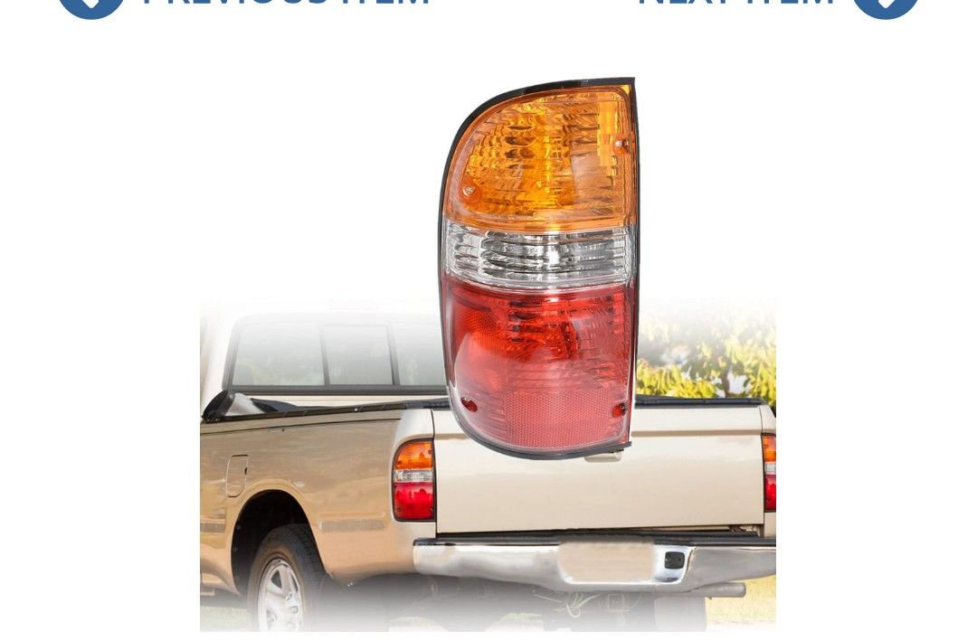 JJ0250: Rear Left Tail Light Replacement for 2001 2002 2003 2004 Toyota Tacoma Taillight Driver Side (contact info removed)
