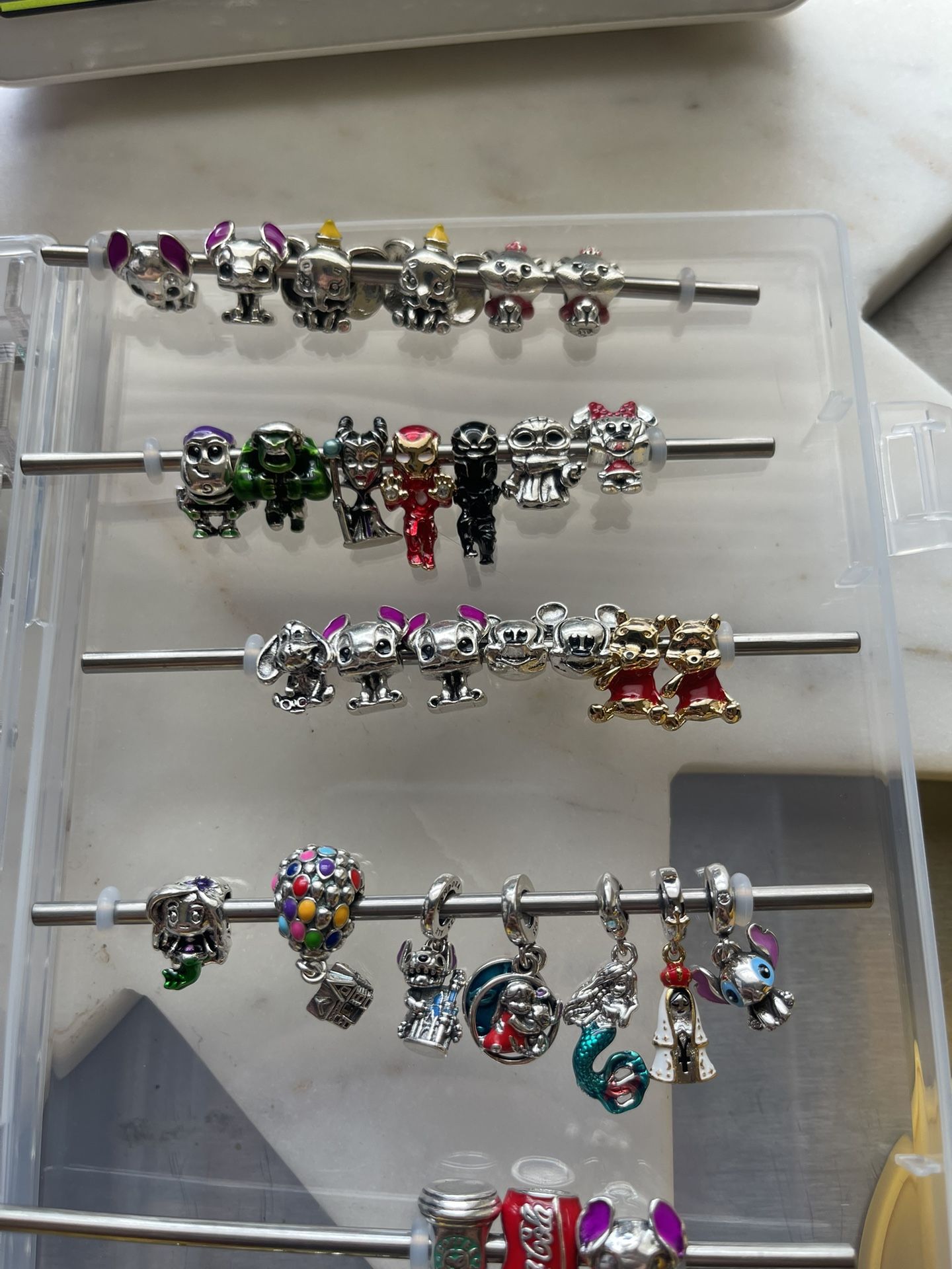 Charms Pandora De Plata Y Collares De Plata