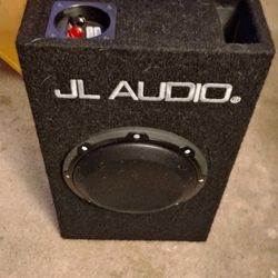 8 Inch JL Audio Sub And Box 