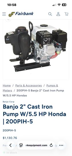 Honda water pump