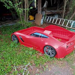 Red Convertable Bed