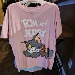 New TOM and JERRY SHIRT SIZE XL 