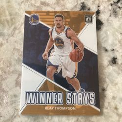 Klay Thompson No.1 Winner Stays Card