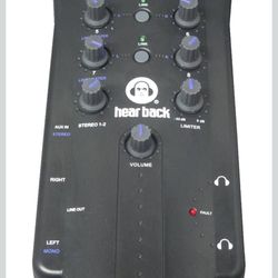Hear Back Monitor Mixer (for Hear Back System)