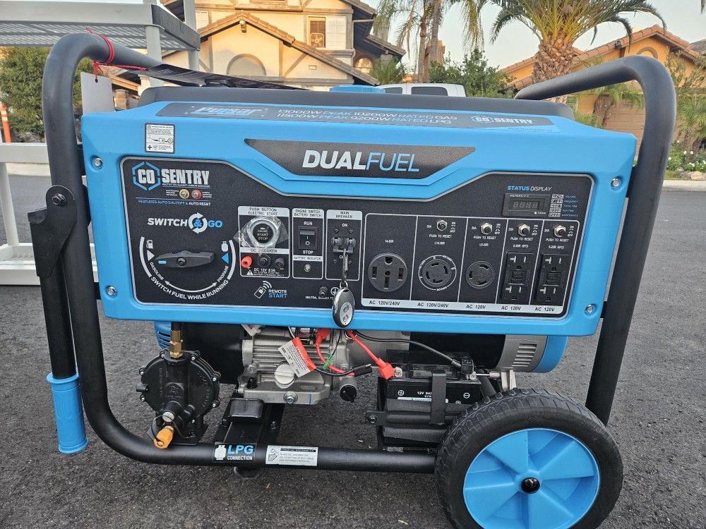 13,000 Watt Dual Fuel Generator