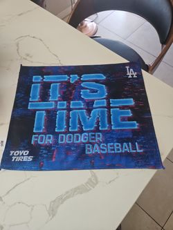 LA Dodgers Rally Towel Toyo Tires Promo