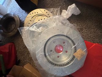 All 4 brand new 2018 Toyota Camry Xse brake disc.