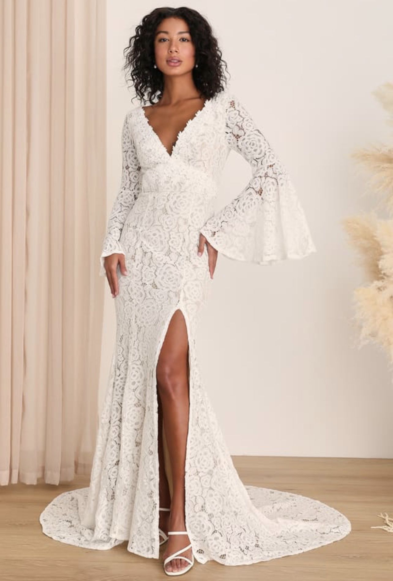 Never Worn XL Lulus Wedding Dress!
