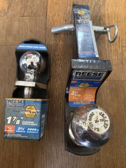 Reese Ball Hitch And One Wrench Interlock