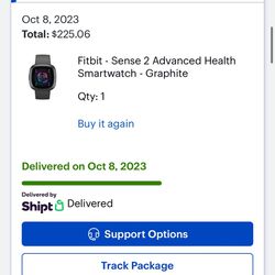 	Fitbit - Sense 2 Advanced Health Smartwatch - Graphite 