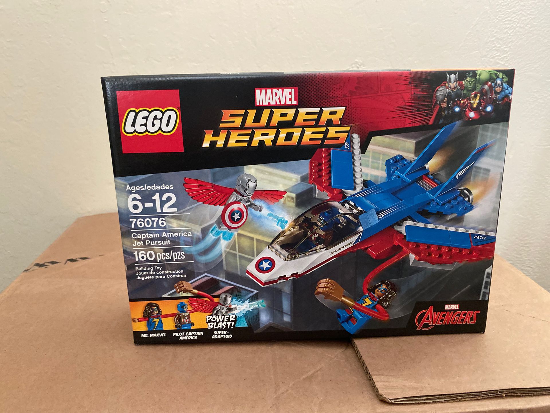 Lego Marvel 76076 Captain America Jet Pursuit