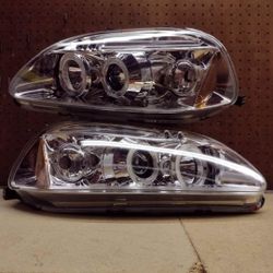96-98 Honda Civic LED Headlights faros calaveras micas luces