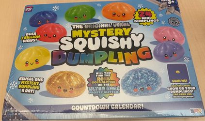 Mystery Squishy Dumpling Countdown Calendar