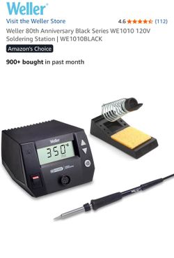 Weller 80th Anniversary Black Series WE1010 120V Soldering Station | WE1010BLACK