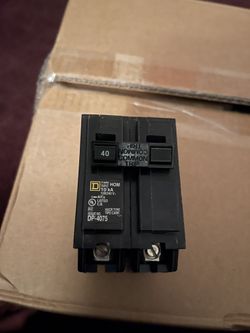 Square D HOM240 40A 2 Poles Circuit Breaksr