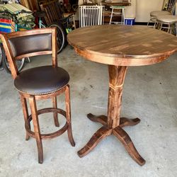 Furniture Table And Bar Stool 