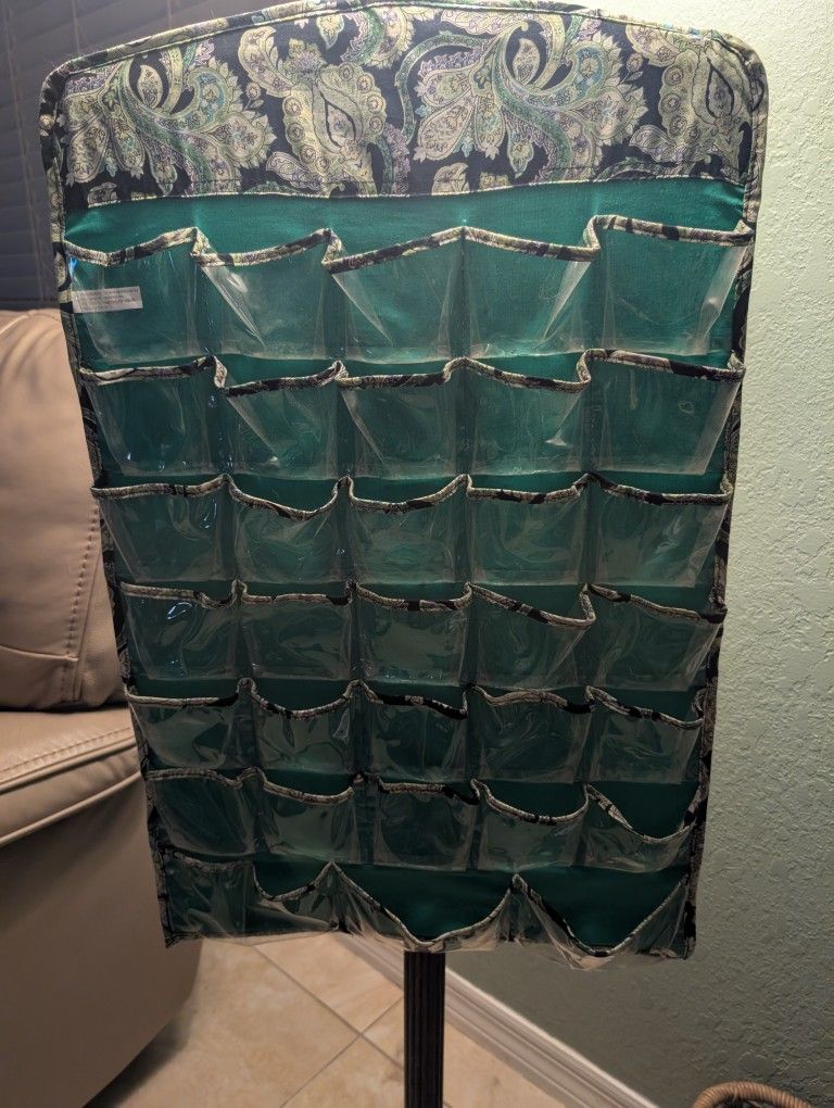 66 Pockets Hanging Jewelry Organizer