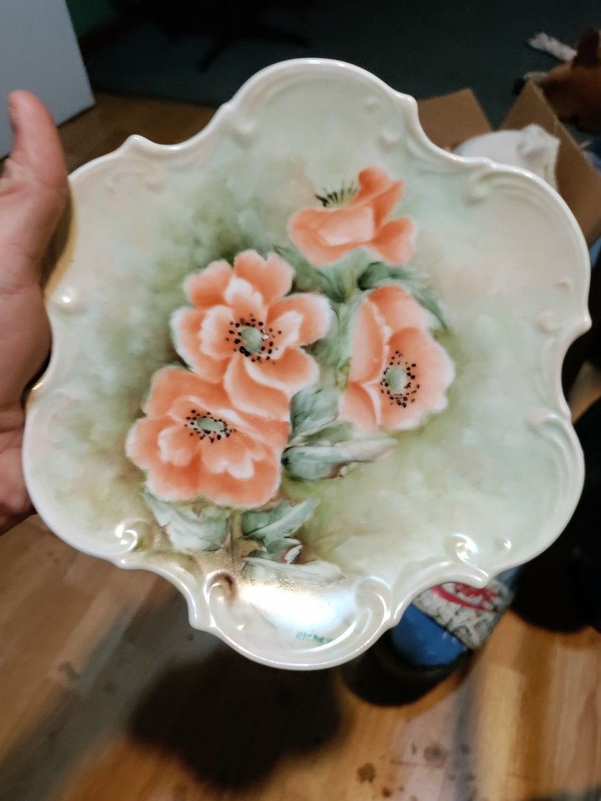 Richey Floral Plate