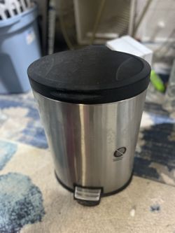 Small Stainless Steel Trash Can