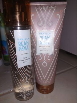 Bath and body works- Vanilla Bean