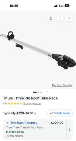 Thule bike rack for roof