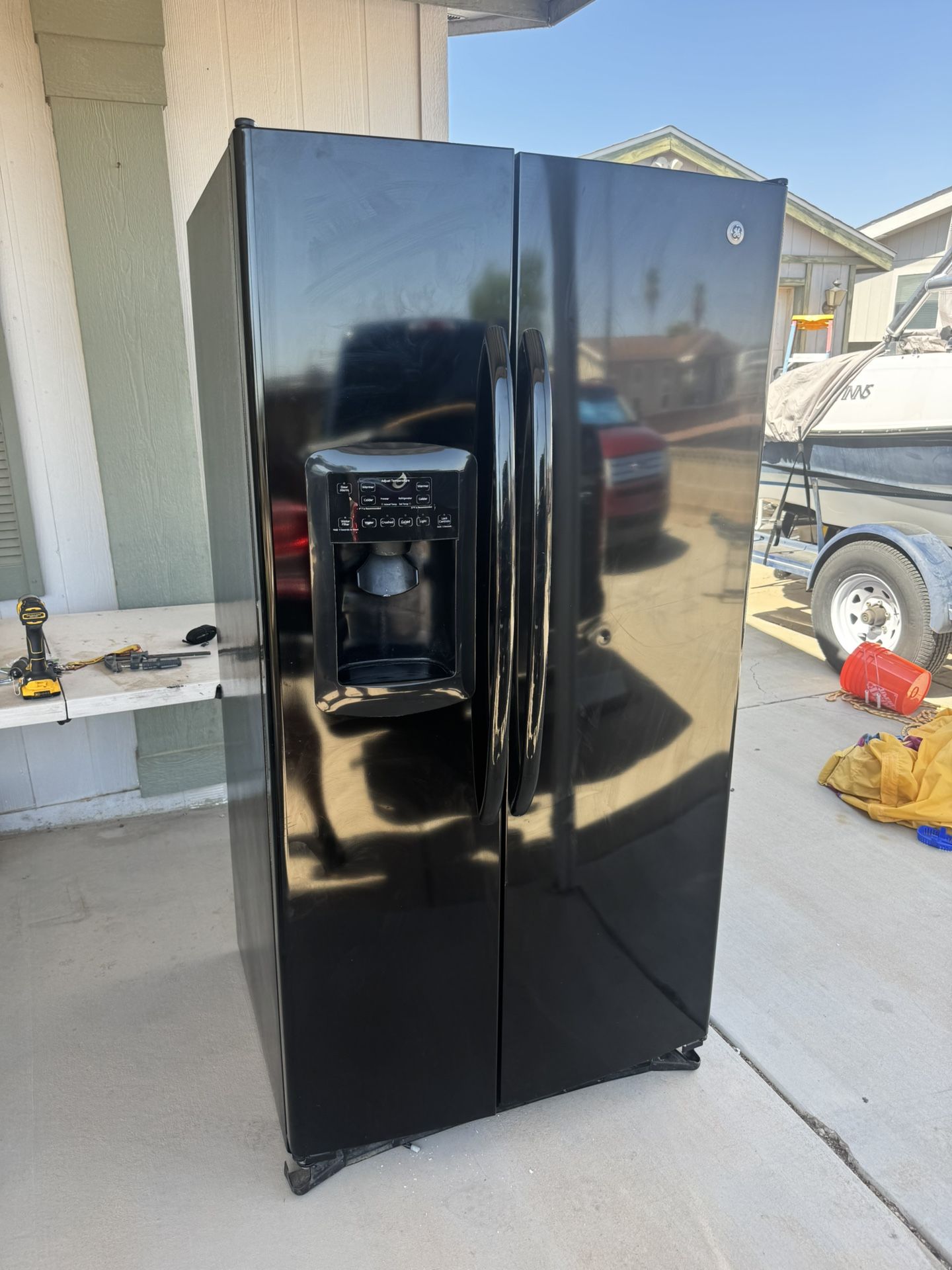 GE Fridge, Range, Microwave, and Dishwasher