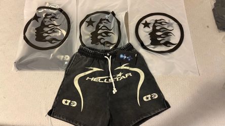 dark grey hellstar shorts
