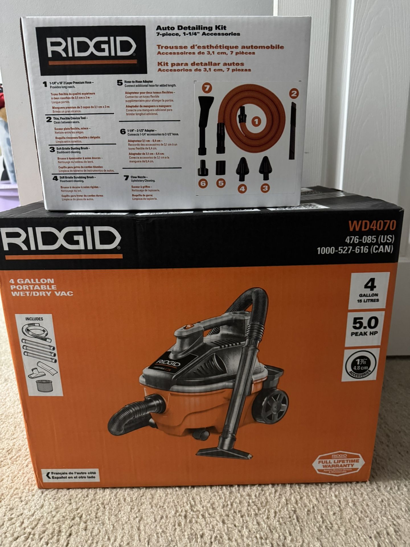 Portable Vac & Accessories