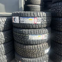 285/70/17 Falken Wildpeak AT4W - New Tires $250 EACH TIRE/ CADA LLANTA- INSTALLED AND BALANCED