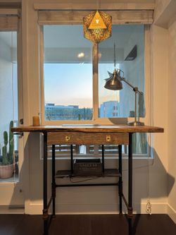 Coil & Drift Adjustable Desk Six - Stand Up or Sit Down