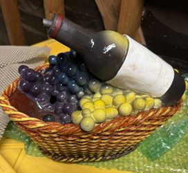 Decoration Ceramic Wine And Fruit Water Fall- Electric