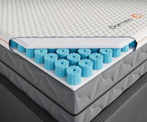 Dormeo Premium Twin XL Mattress Topper 3-Zone Octaspring Breathable 38x80 #1229F G1