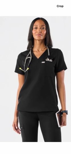 FIGS Technical Collection V-Neck Scrubs Top