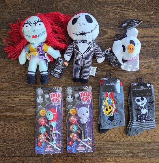 All Brand New Nightmare Before Christmas Themed Items