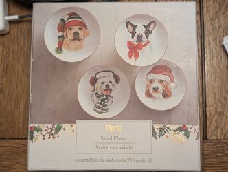 Pier1 holiday salad plates