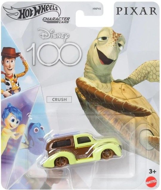 Disney Pixar 100 Hot wheels