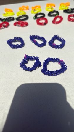 Violet bracelets girls at age 9