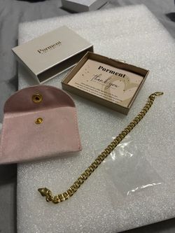 Porment Fine Jewelry Gold Cuban Link Bracelet