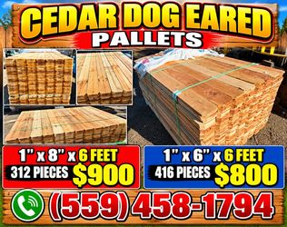Sierra Pacific Cedar Dog Eared Fence Pickets