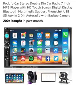 PODOF Car MP5 Player.  New
