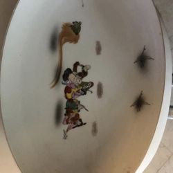Kutani Platter With Symbols Of Longevity 