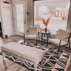 2 Chairs And Accent Table 