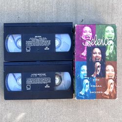 Selena: The Final Notes 2-tape VHS Documentary Set 1995