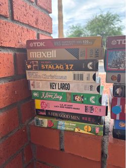 32 vhs tapes