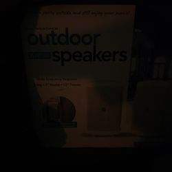 Ns-aw150w Outdoor Speakers And Woofer Brand New