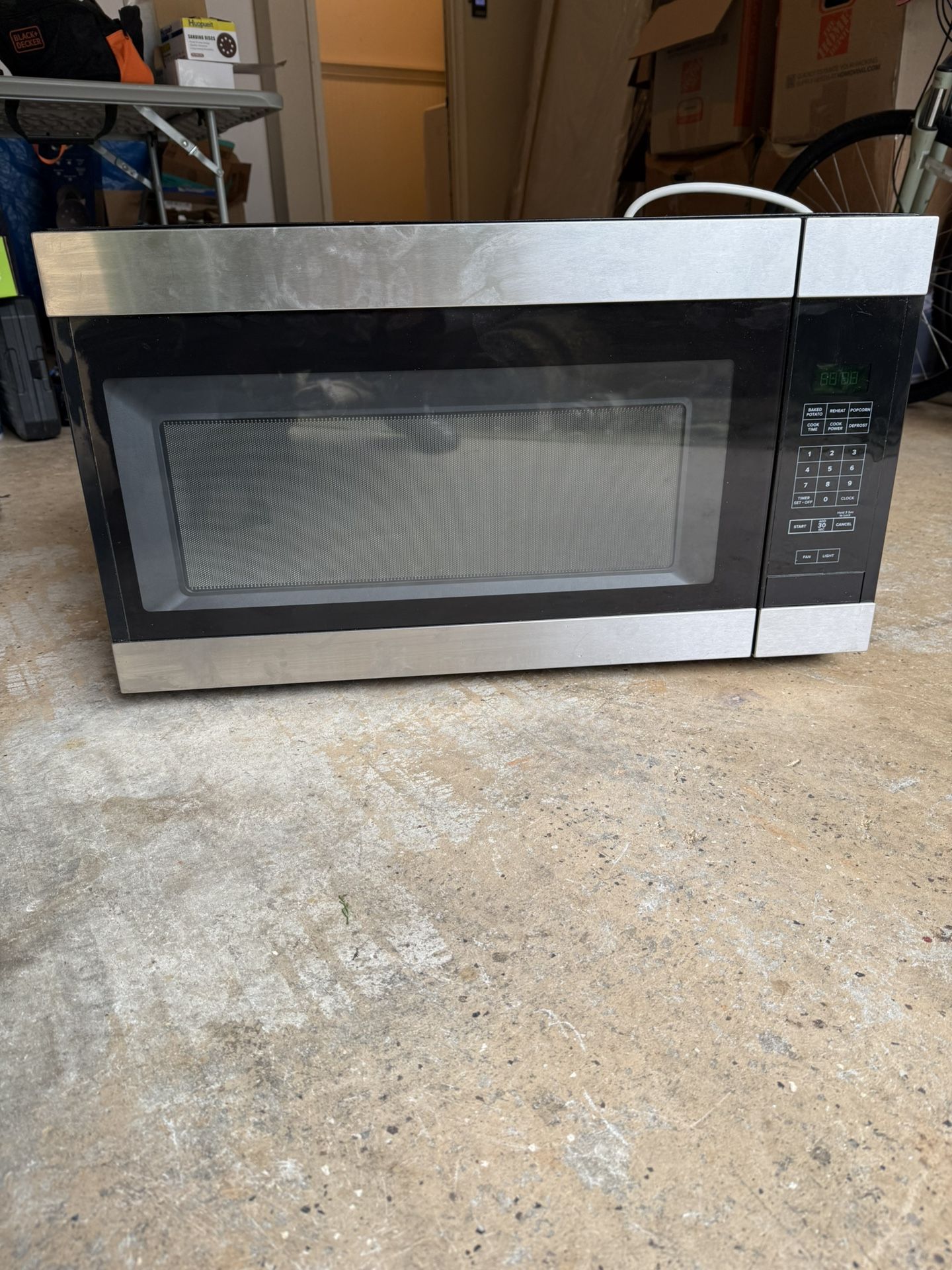 Amana - 1.6 Cu. Ft. Over-the-Range Microwave - Stainless Steel