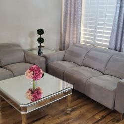2 Abbyson Couches - Delivery Available 