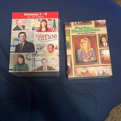 Complete Series The Office +Parks And Recreation Complete Series DVD 